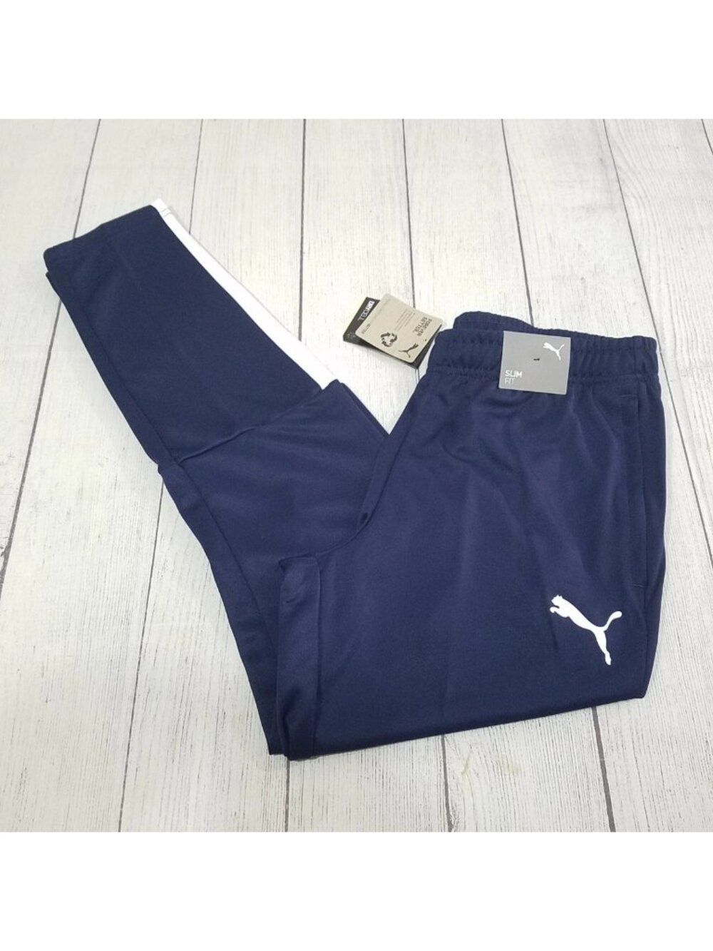 Puma teamLIGA Training Pants Mens Size Medium - Navy